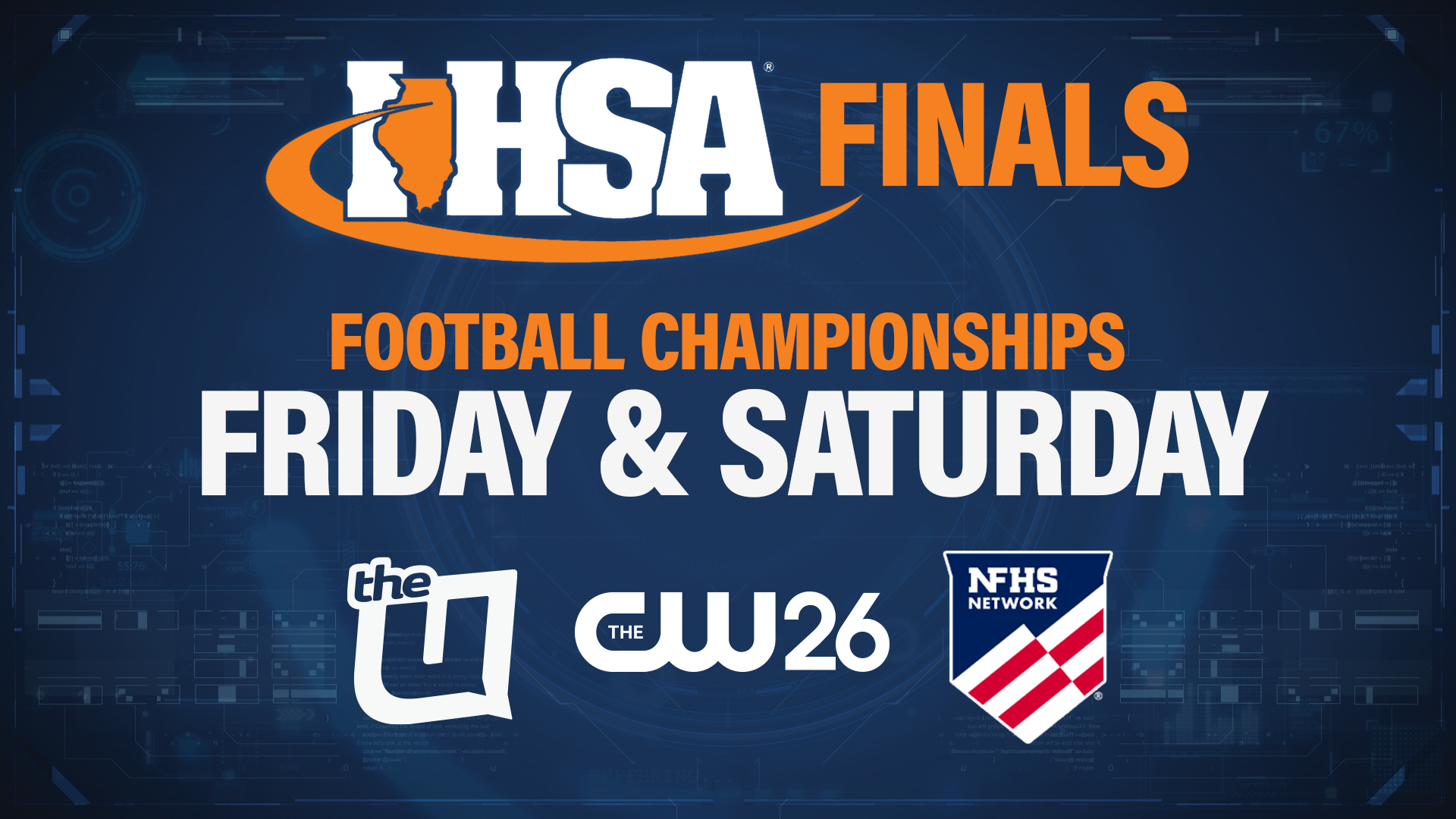 Watch The IHSA Football State Championship Games On Weigel's IHSA TV Network