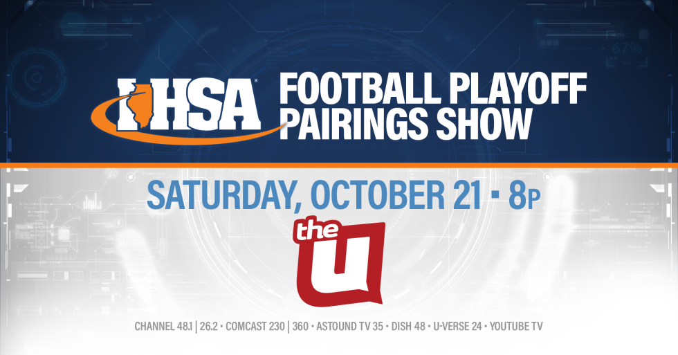 CW26 Our IHSA Coverage Begins with the IHSA Football Playoff Pairings