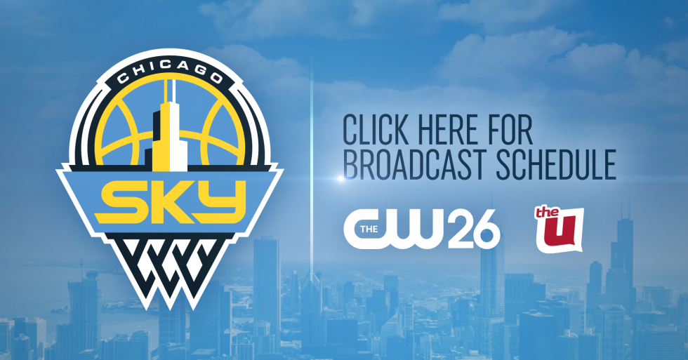 WCIU, The U Chicago Sky Broadcast Schedule for The U & CW26
